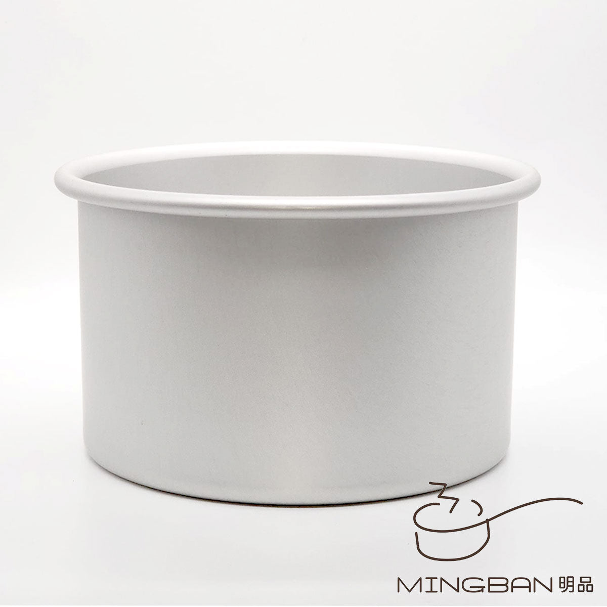 4-inch tall round cake mold (movable bottom/anode)