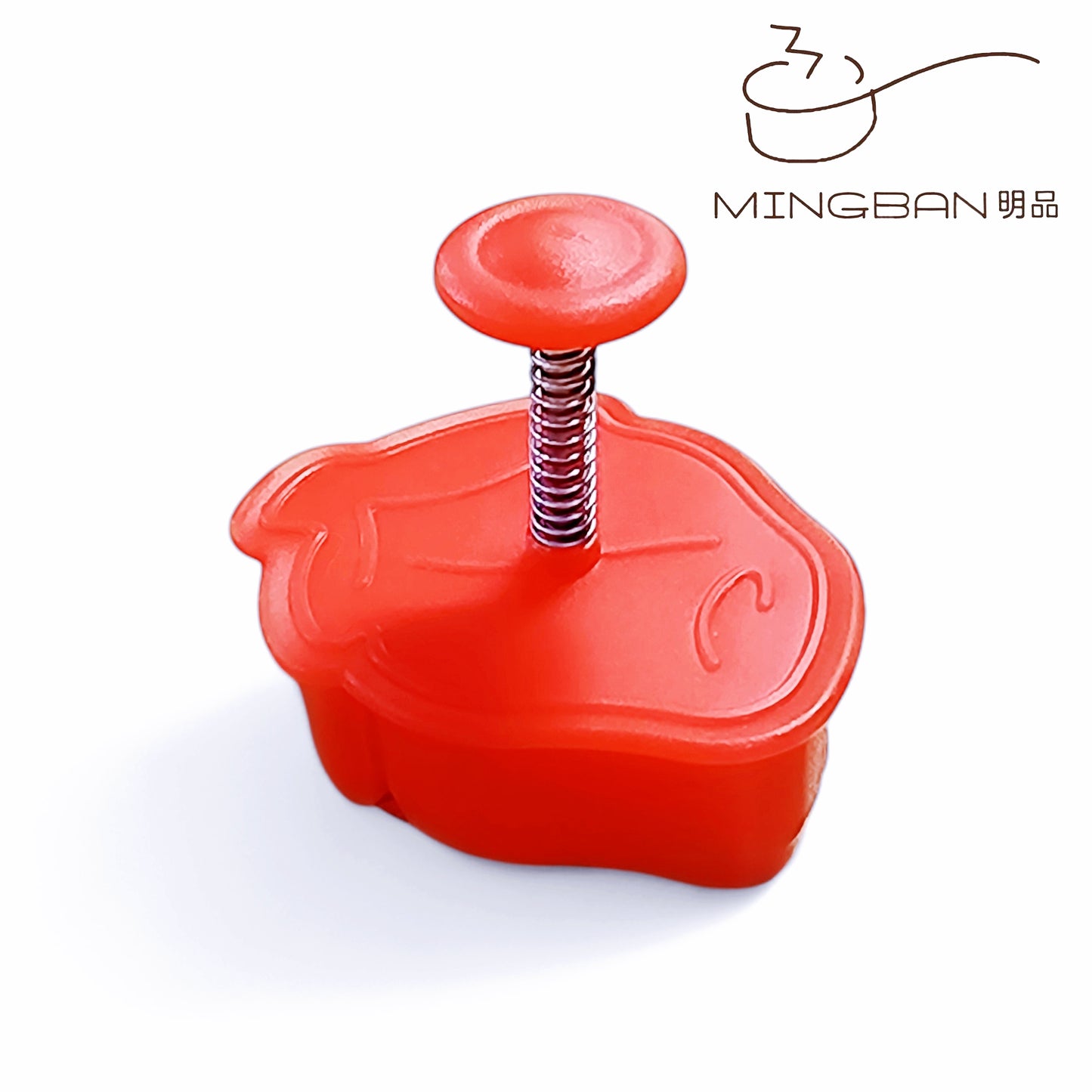 3D Plastic Press Cookie Mold - Strawberry