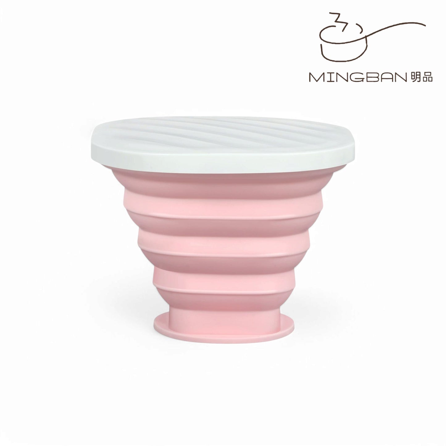 矽膠輕量便攜伸縮摺疊水杯連蓋 (200ml / 300ml)