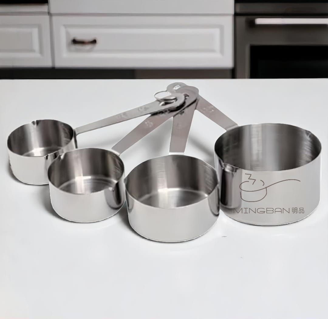 Stainless Steel Measuring Cup (set of 4pcs)