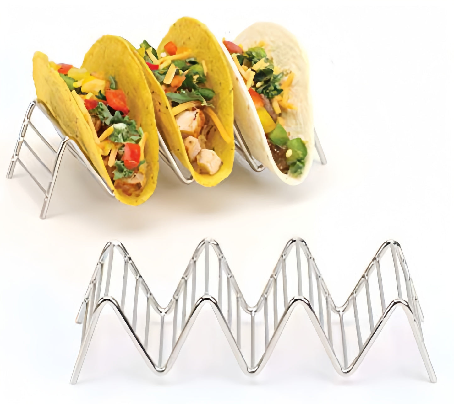 Taco Holder Stand Rack (Serve 3 - 4 Tacos)