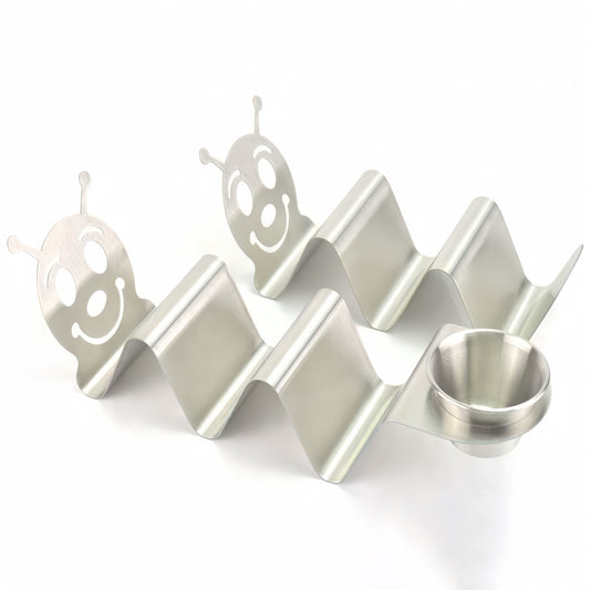 Caterpillar style Taco Holder Stand (Hold 3 Tacos)