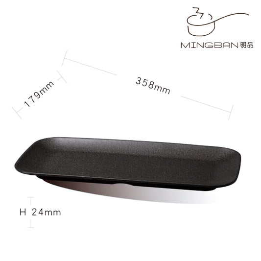 25.8cm Melamine Rectangle Plate