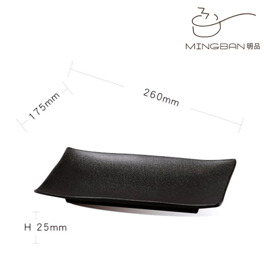 20.3cm Melamine Rectangle Plate