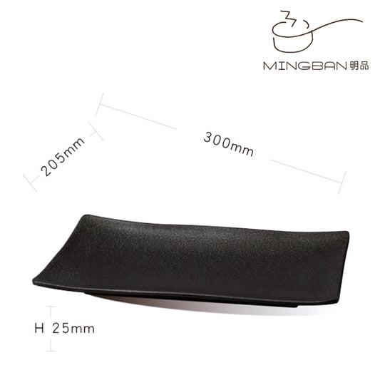 30cm Melamine Rectangle Plate