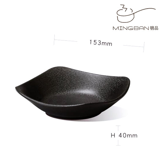15.3cm Square Melamine Sauce Plate
