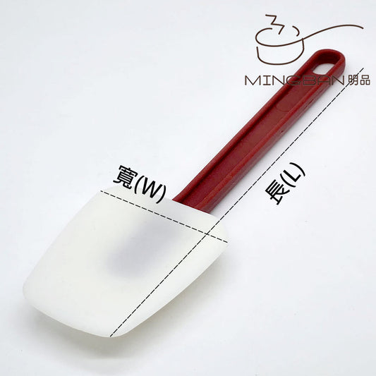 Silicone spatula (red rubber handle)