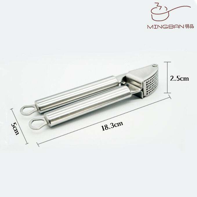 Stainless steel garlic press (3-pack)