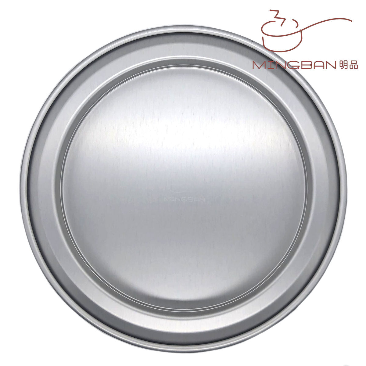 8-inch stainless steel buckle round cake aluminum mold (movable bottom/anode)