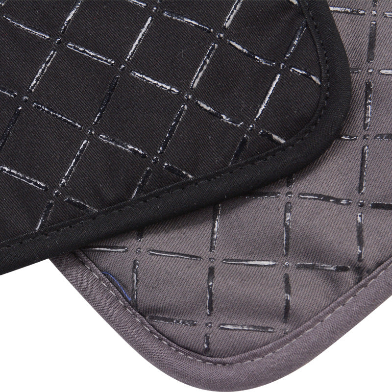 格仔紋矽膠條隔熱墊 - 灰色