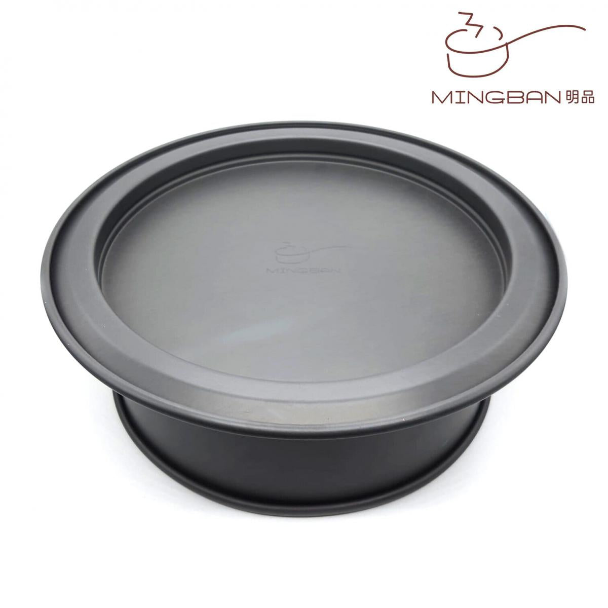 9x3 inch stainless steel buckle round cake aluminum mold (movable bottom / hard film)