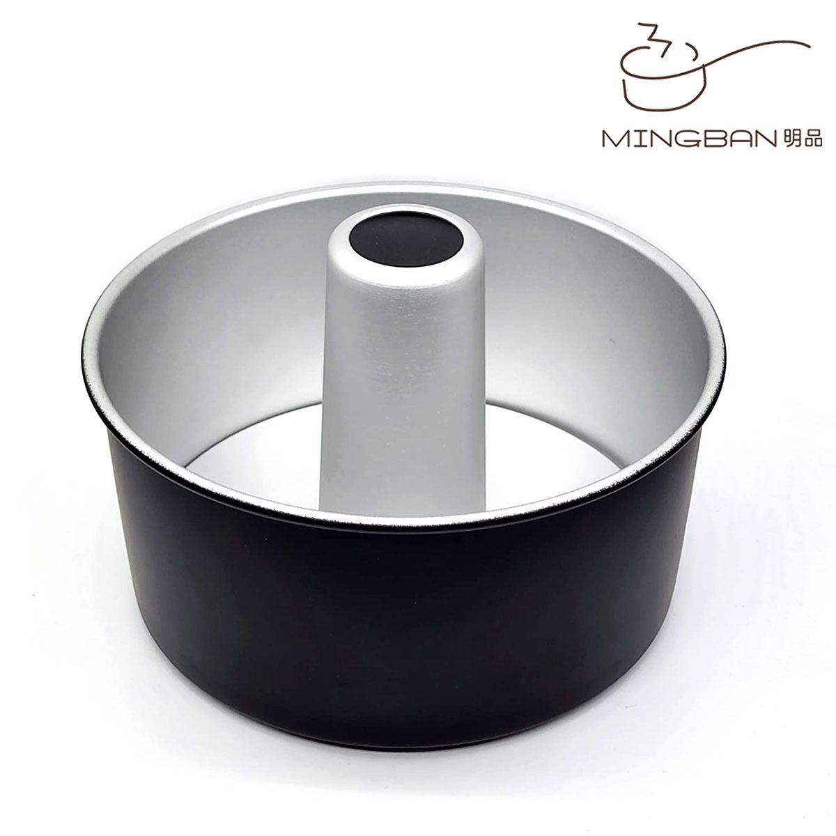 圓形蛋糕模 (活底 / 一套3件 / 黑色) #戚風蛋糕模