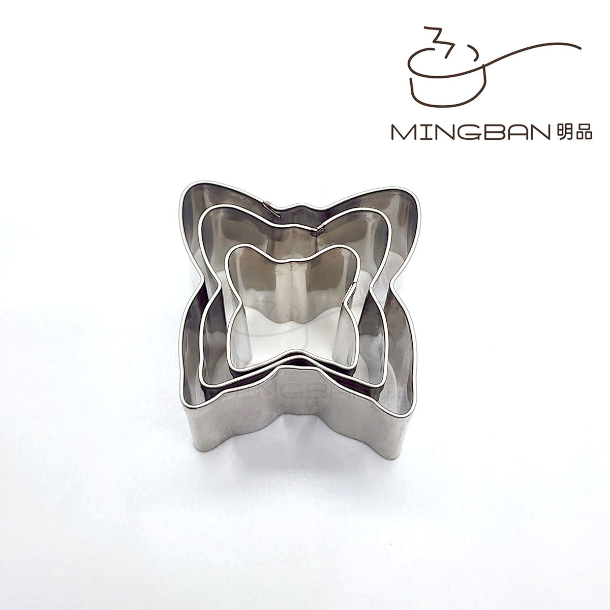 Mini Butterfly Stainless Steel Cutter (3-Pack)