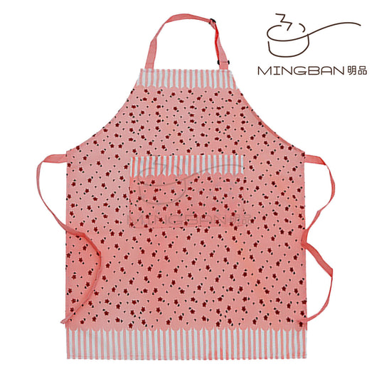 Apron with pockets - cake pink