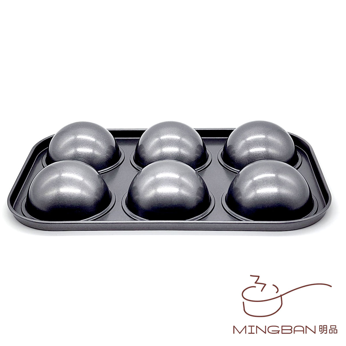 6-ball/fried stack cake mold baking tray