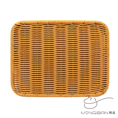 Hand-woven PP imitation rattan woven mat