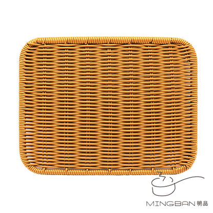 Hand-woven PP imitation rattan woven mat