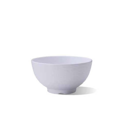 Iwate Stone Pattern Round Bowl (White)