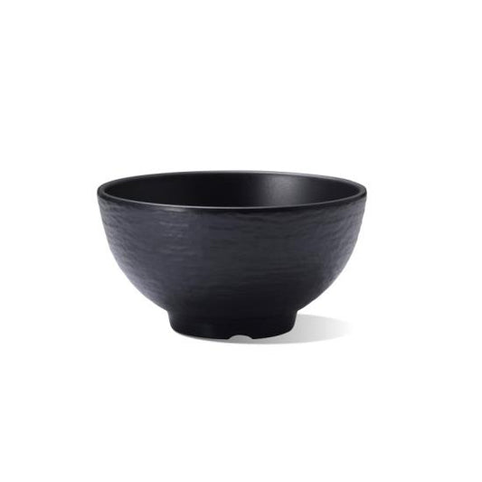 6.5" Iwate Stone Pattern Round Bowl (Black)