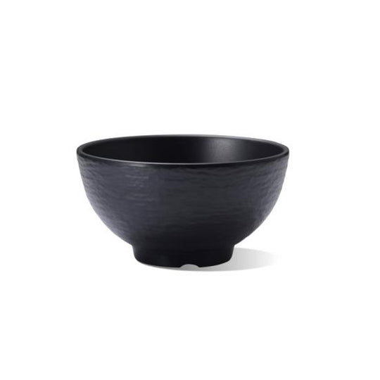 Rock pattern small bowl (black)
