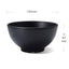 Rock pattern small bowl (black)