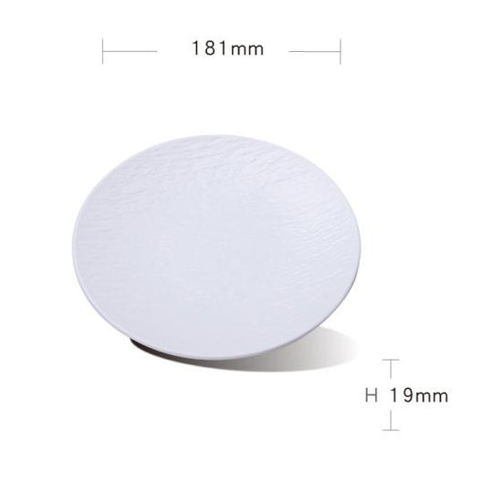 Rock pattern disc (white)