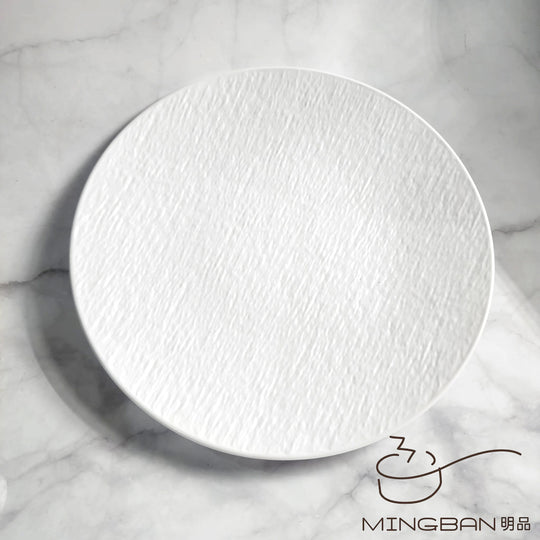 Rock pattern disc (white)