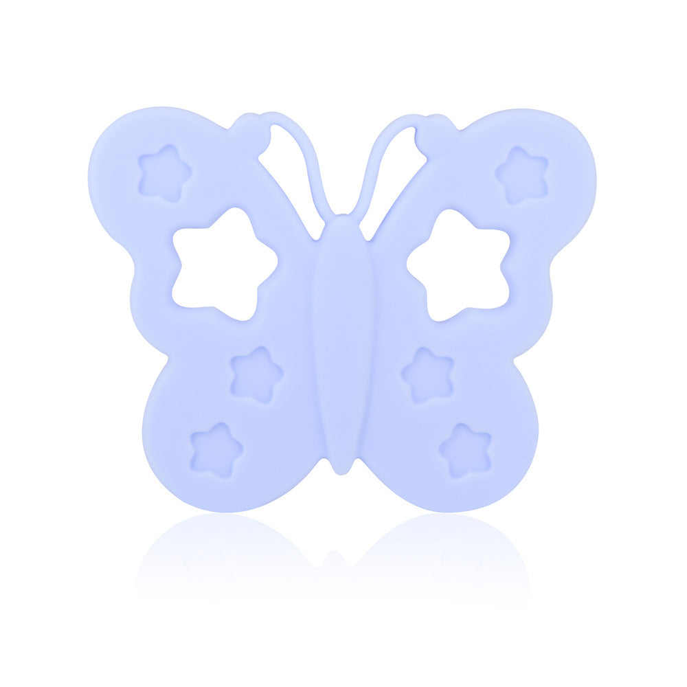 Baby soothing molar teether silicone massage teether-Butterfly