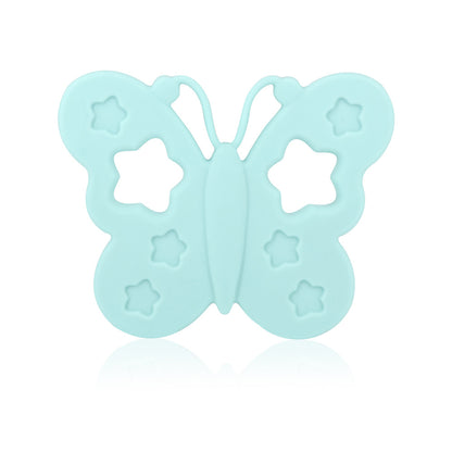 Baby soothing molar teether silicone massage teether-Butterfly