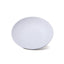 10" deep stone plate (white)