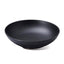 10" rock pattern salad bowl (black)