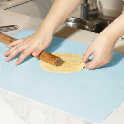 食品級矽膠花形扣揉麵墊