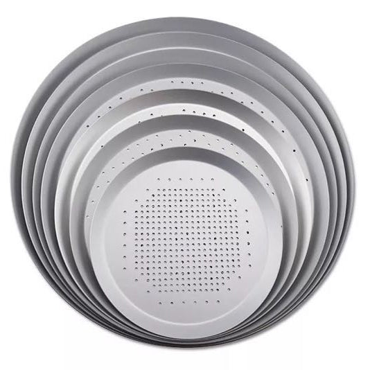 Round Perforated Pizza Pan (Anodized)