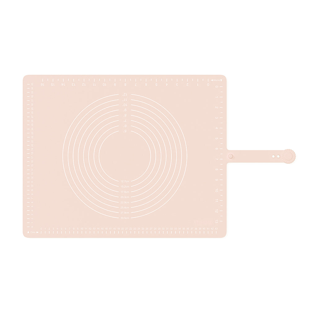 食品級矽膠花形扣揉麵墊