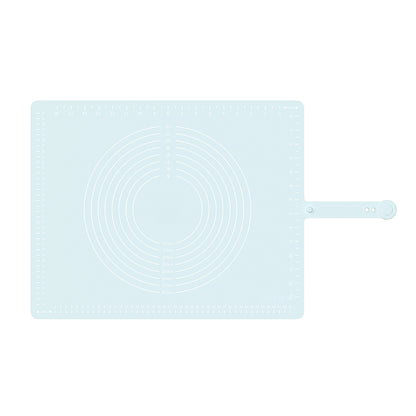 食品級矽膠花形扣揉麵墊