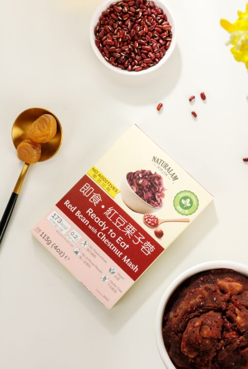 Ready to Eat Red Bean with Chestnut Mash 4oz