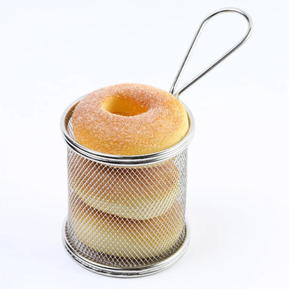 圓形 迷你炸物籃 / 薯條籃