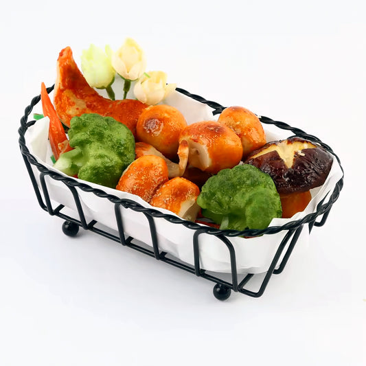 Mini French Fries Food Display Basket