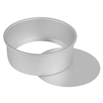 4"x4" Heighten Round Cake Tin (Removable Bottom Plate / Anodized)