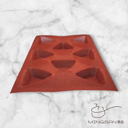 Non-Stick Perforated Fiberglass Triangular Bread Form