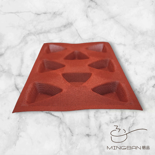 Non-Stick Perforated Fiberglass Triangular Bread Form
