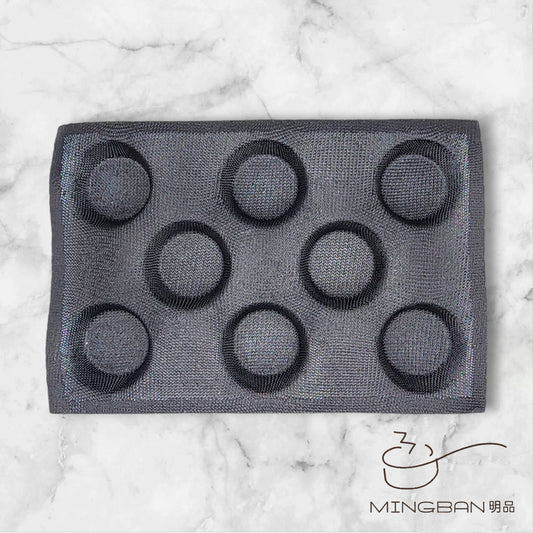 Non-Stick Perforated Fiberglass Round Bread Form (Black)