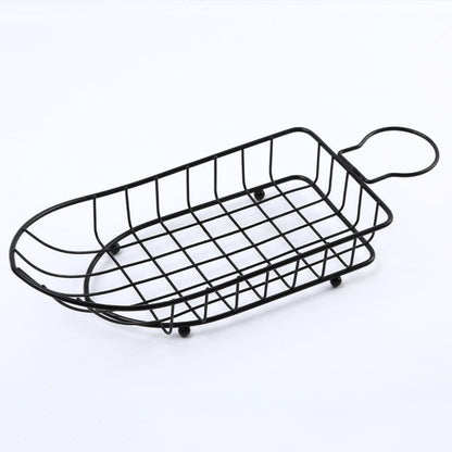 食物展示籃配帶一個醬杯