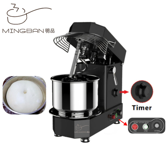10L Household Double Action Spiral Dough Mixer