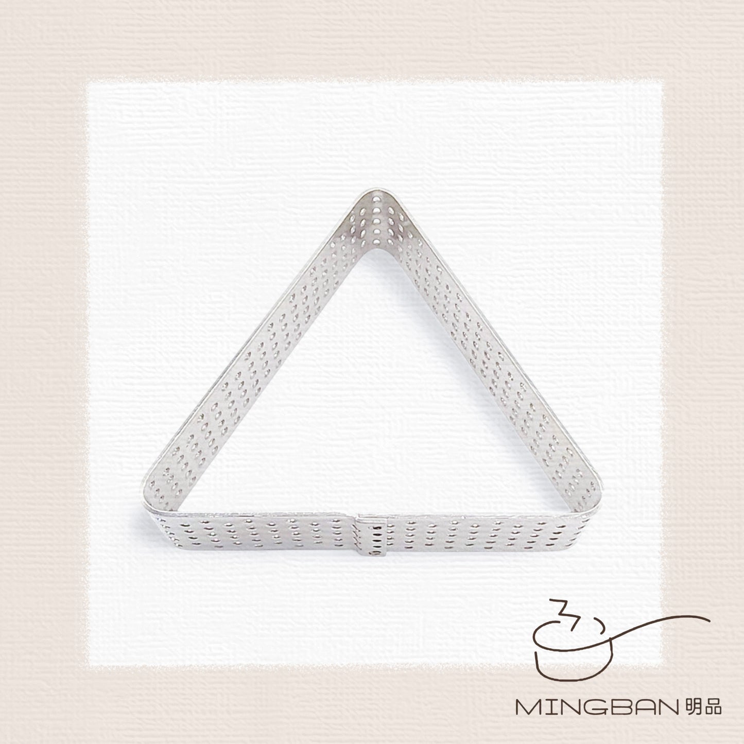 Triangle Shape Perforated Tart Ring