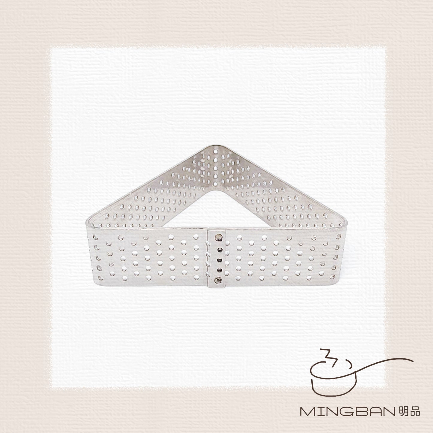 Triangle Shape Perforated Tart Ring