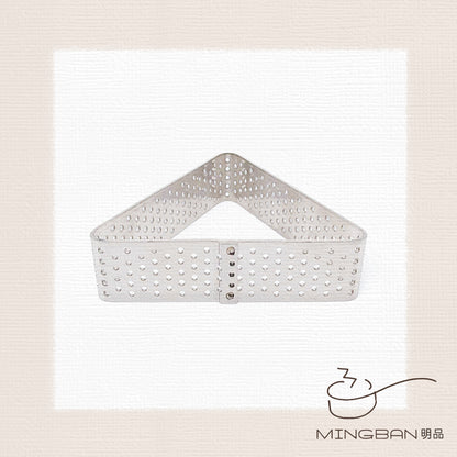 Triangle Shape Perforated Tart Ring
