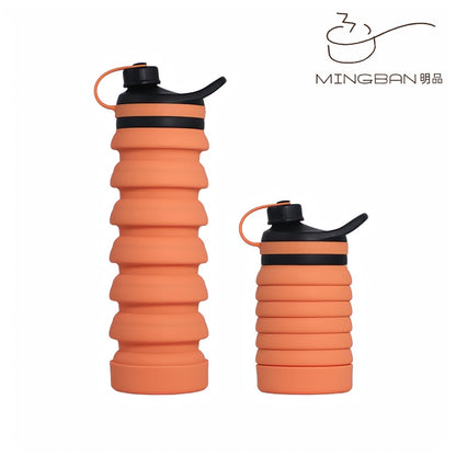 矽膠輕量便攜伸縮摺疊水樽 (800ml)