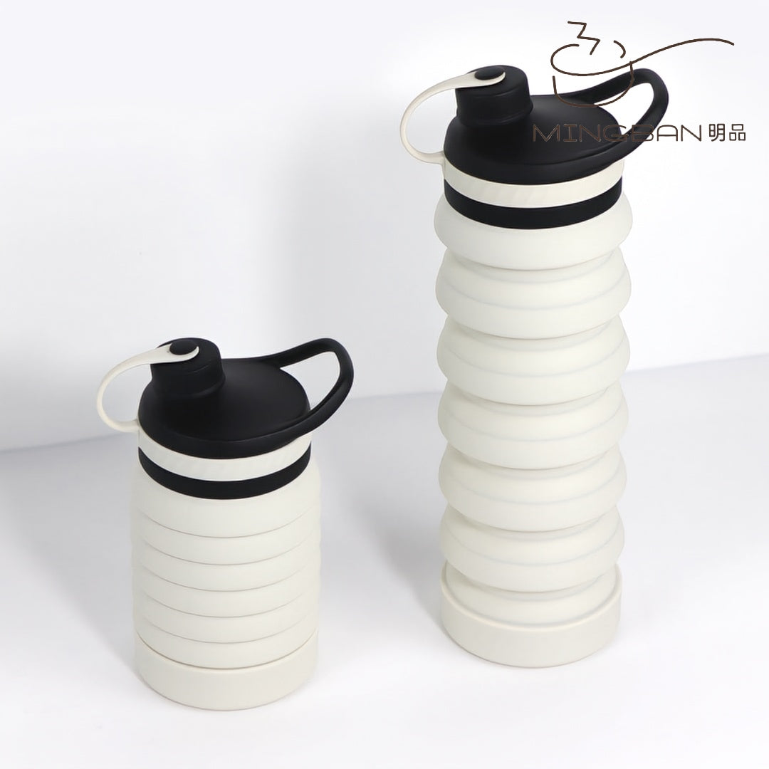 矽膠輕量便攜伸縮摺疊水樽 (800ml)