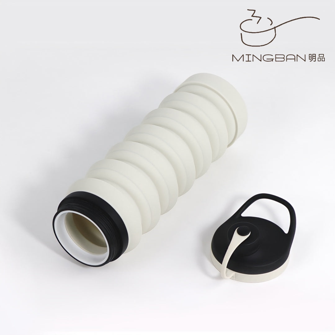 矽膠輕量便攜伸縮摺疊水樽 (800ml)